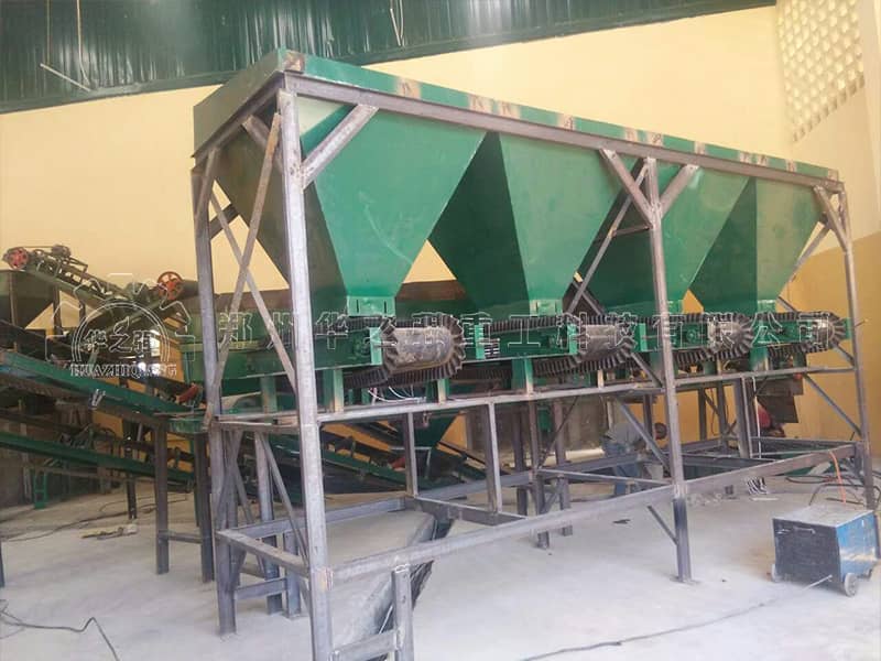 雞糞新型有機肥二合一造粒機生產線